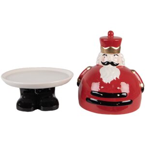 Clayre & Eef Bol Décoratif avec Couvercle...