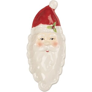 Clayre & Eef Bol Céramique 11x25x3 cm Style...