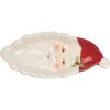 Clayre & Eef Bol Céramique 11x25x3 cm Style Champêtre