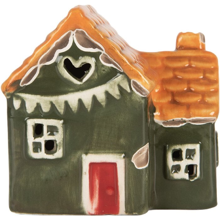 Clayre & Eef 6CE2270 Maison Décorative LED 8x6x8 cm