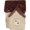 Clayre & Eef Maison Décorative LED 8x6x8 cm Beige-Rouge