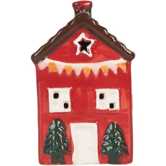 Clayre & Eef 6CE2273 Maison LED Décoration 6x6x10 cm