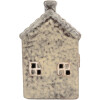 Clayre & Eef 6CE2274 Décoration Maison LED Gris/Vert 6x6x11 cm