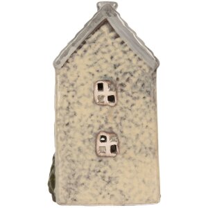 Clayre & Eef Bougeoir Maison 9x8x15 cm Dolomite