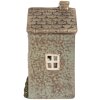 Clayre & Eef Bougeoir Maison Dolomite 10x8x15 cm