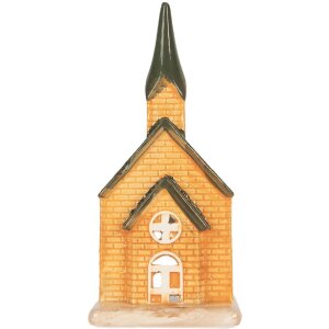 Clayre & Eef Bougeoir Maison 9x8x21 cm Dolomite