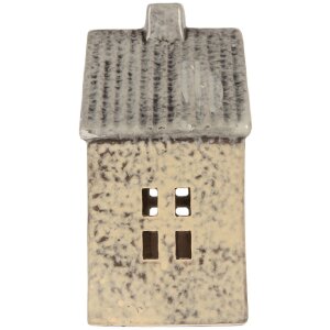 Clayre & Eef Bougeoir Maison 13x8x15 cm Dolomite