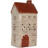 Clayre & Eef Bougeoir Maison 12x8x24 cm Beige/Marron