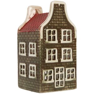 Clayre & Eef Bougeoir Maison 7x7x14 cm