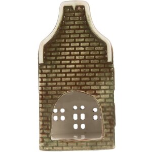 Clayre & Eef Bougeoir Maison 7x7x14 cm