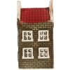 Clayre & Eef Bougeoir Maison 7x7x14 cm