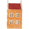 Clayre & Eef Bougeoir Maison Dolomite 9x10x19 cm