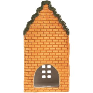 Clayre & Eef Bougeoir Maison 9x10x19 cm Dolomite