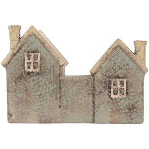 Clayre & Eef Bougeoir Maison 22x9x15 cm Dolomite