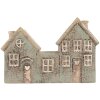 Clayre & Eef Bougeoir Maison 22x9x15 cm Dolomite