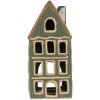 Clayre & Eef Bougeoir Maison 9x8x19 cm Vert
