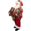Clayre & Eef 66357 Décoration Père Noël 16x11x27 cm