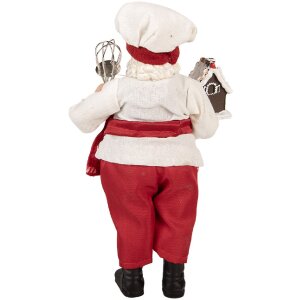 Clayre & Eef 66358 Décoration Père Noël 16x9x26 cm