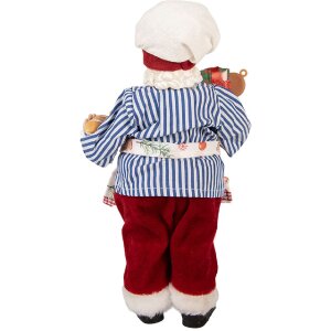 Clayre & Eef 66359 Décoration Père Noël 15x10x26 cm