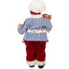 Clayre & Eef 66359 Décoration Père Noël 15x10x26 cm