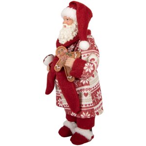 Clayre & Eef 66360 Décoration Père Noël 15x11x28 cm