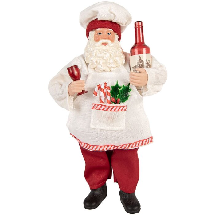Clayre & Eef 66361 Père Noël Décoratif 27 cm