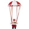 Clayre & Eef 66363 Décoration Père Noël 25x25x55 cm