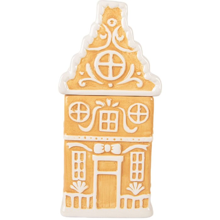 Clayre & Eef 6CE2367 Pot de conservation avec couvercle 13x11x24 cm