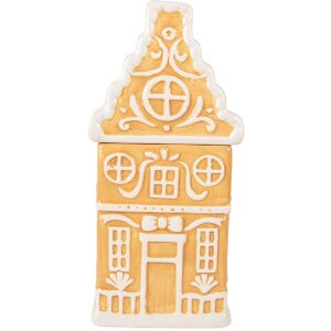 Clayre & Eef 6CE2367 Pot de conservation avec couvercle 13x11x24 cm