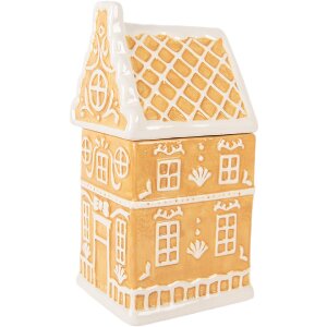 Clayre & Eef 6CE2367 Pot de conservation avec couvercle 13x11x24 cm