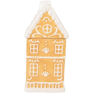 Clayre & Eef 6CE2367 Pot de conservation avec couvercle 13x11x24 cm