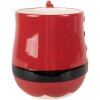 Clayre & Eef Mug Céramique 400ml Rouge Noir