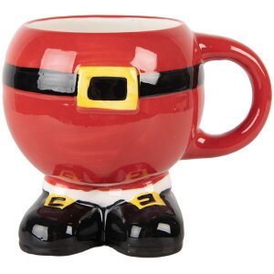Clayre & Eef Mug Céramique Dolomite 400ml 14x11x11cm