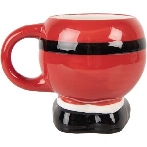Clayre & Eef Mug Céramique Dolomite 400ml 14x11x11cm