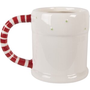 Clayre & Eef Mug 400ml Dolomite 14x10x11cm