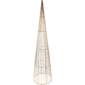 Clayre & Eef Ensemble de Cônes LED Décoratifs (Lot de 3)