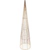 Clayre & Eef Ensemble de Cônes LED Décoratifs (Lot de 3)