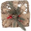 Clayre & Eef Ensemble Décoratif LED Doré 3 Pièces