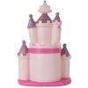 Clayre & Eef Veilleuse Château LED Rose Violet 23x16x35 cm