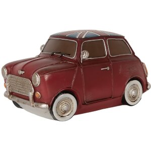 Clayre & Eef Veilleuse Voiture LED Rouge/Bleu 23x14x12 cm