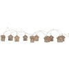 Clayre & Eef Guirlande Lumineuse Maisons 10 LED 150cm