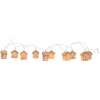 Clayre & Eef Guirlande Lumineuse Maisons 10 LED 150cm