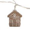 Clayre & Eef Guirlande Lumineuse Maisons 10 LED 150cm