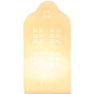 Clayre & Eef 6LMP818 Veilleuse Maisonnette LED 8x9x17 cm