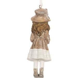 Clayre & Eef Décoration Suspendue Enfant Beige...