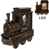 Clayre & Eef Locomotive avec Père Noël 20x9x21 cm
