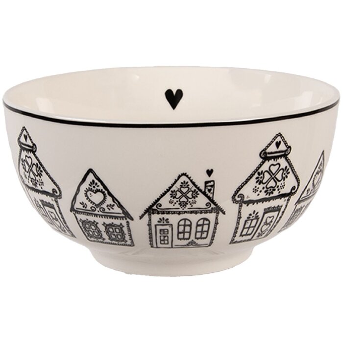 Clayre & Eef Bol 14x7 cm Porcelaine 500 ml