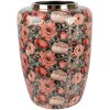 Clayre & Eef 66376 Vase Décoratif Vert Rose Ø 33x44 cm