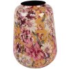 Clayre & Eef 66383 Vase Décoratif Jaune & Rose Ø 27x34 cm