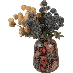Clayre & Eef 66384 Vase Décoratif Rose & Vert Ø 21x25 cm